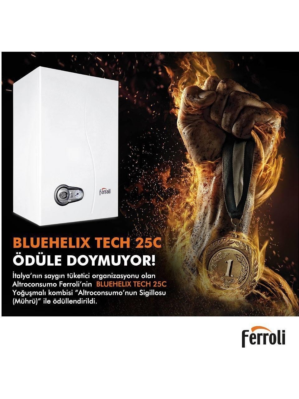 Ferroli Bluehelix Tech 25/27 Kw
